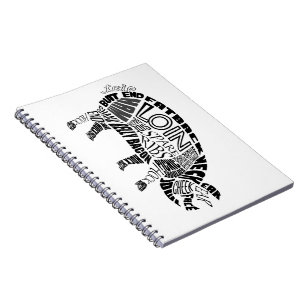 Pork Typogram Notebook