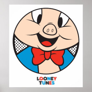 Porky Dotty Icon Poster