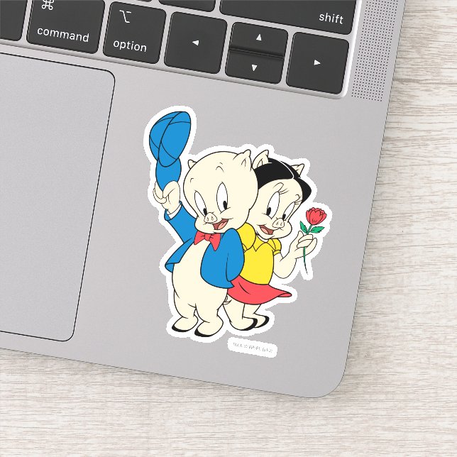 Porky Pig and Petunia (Detail)