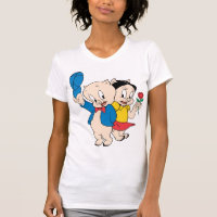 Porky Pig and Petunia