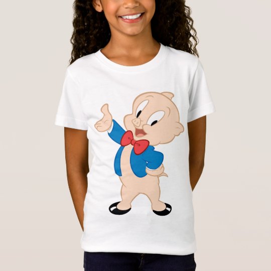 Porky Pig | Classic Pose T-Shirt | Zazzle.com.au