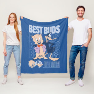 Porky Pig & DAFFY DUCK™ Best Buds Fleece Blanket