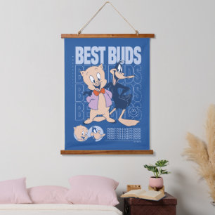 Porky Pig & DAFFY DUCK™ Best Buds Hanging Tapestry