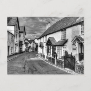 Porlock High Street Somerset Holiday Postcard
