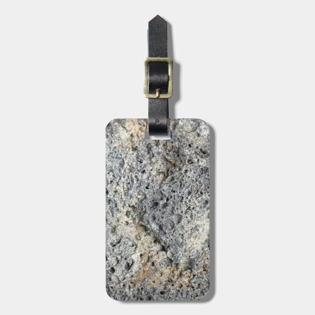 Porous Stone |  Luggage Tag (Front Vertical)