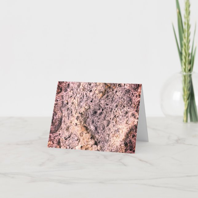 Porous Stone |  Sangria Filter | Note Card (Front)