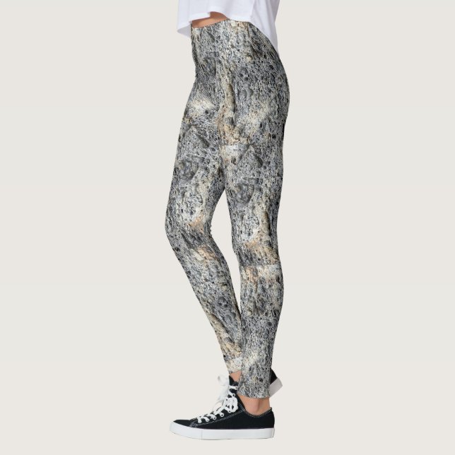 Porous Stone | Tilled Pattern | Leggings (Left)