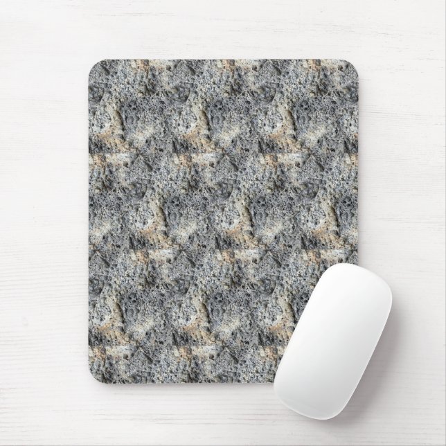Porous Stone | Tilled Pattern | Mouse Pad (With Mouse)