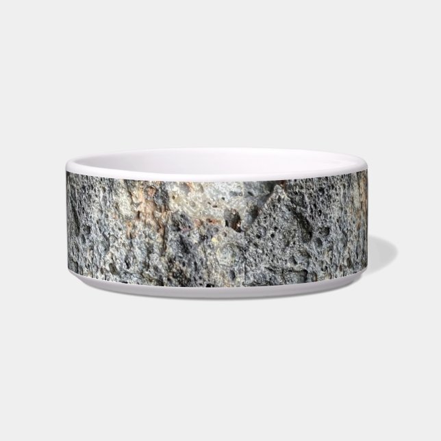 Porous Stone | Tilled Pattern | Pet Bowl (Front)