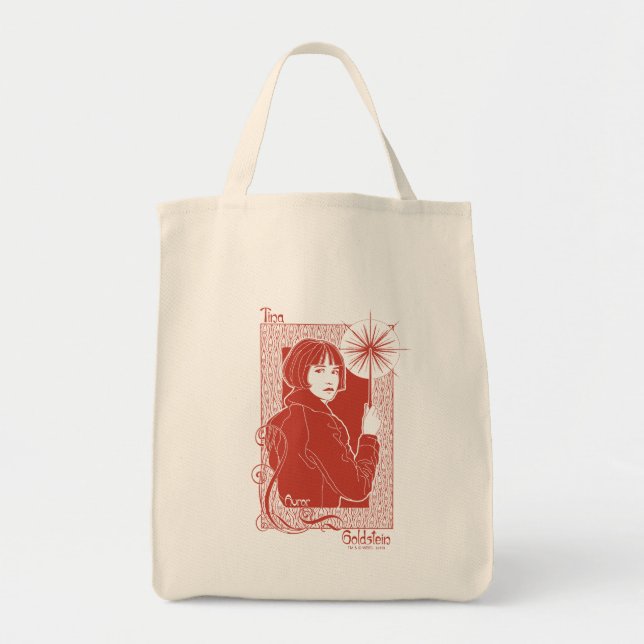 PORPENTINA GOLDSTEIN™ Illustration Tote Bag (Front)