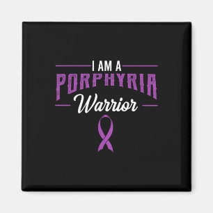 Porphyria Warrior Awareness Ribbon Supporter Magnet