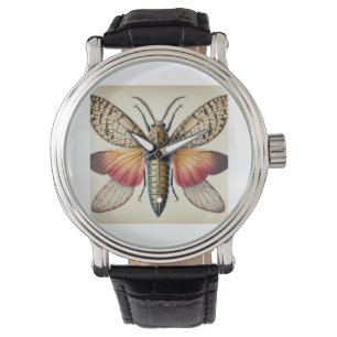 Porphyrochroa Insect 070824IREF241 - Watercolor Watch
