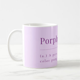 Porphyrophile: Lavender Mug for Purple Enthusiasts