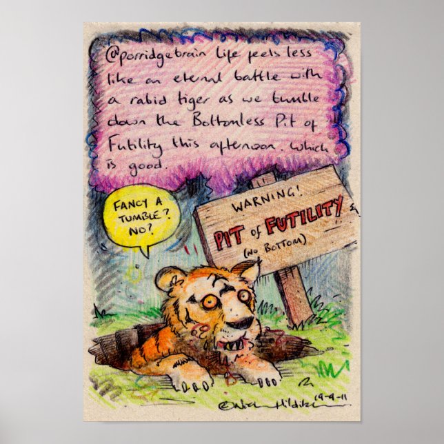 @porridgebrain irkafirka print (Front)