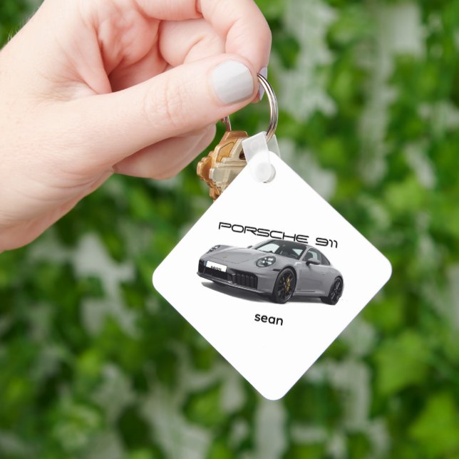 Porsche 911 GTS 2026 Keychain (PERSONALIZED) 992.2 (Hand)