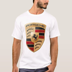 Porsche Classic Car Logo – Luxury Sport Emblem Des T-Shirt