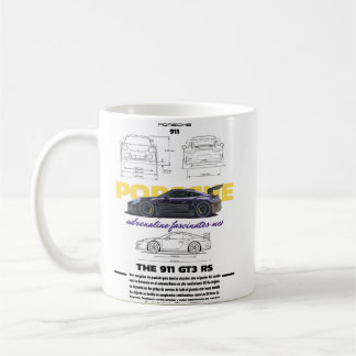 Porsche GT3 RS Rate Coffee Mug