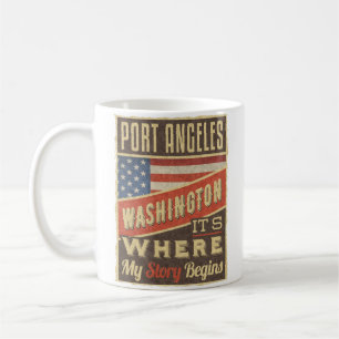 Port Angeles Washington Coffee Mug
