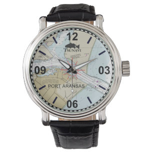 Port Aransas Nautical Chart Watch