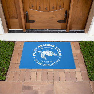 Port Aransas (sea turtle) Doormat