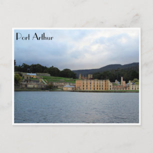 port arthur convict site postcard