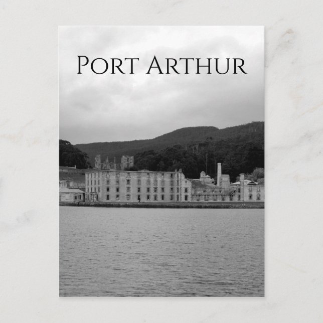 port arthur convict site postcard (Front)