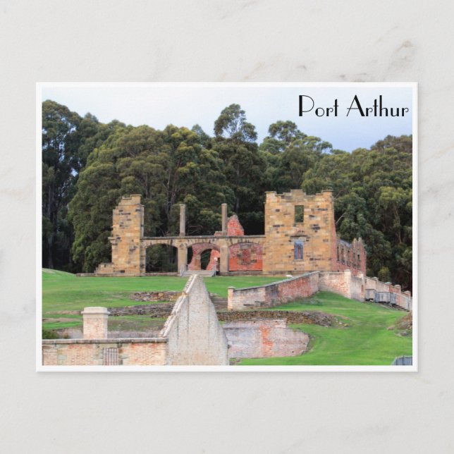 port arthur ruins postcard (Front)