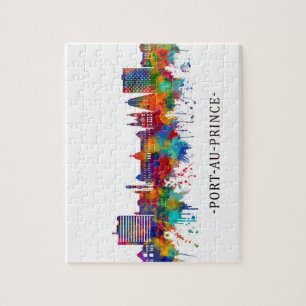 Port-Au-Prince Haiti Skyline Jigsaw Puzzle