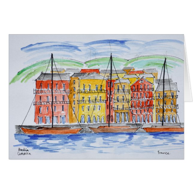 Port, Bastia | Corsica, France (Front Horizontal)