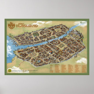Port Blacksand: City of Thieves - Print Poster