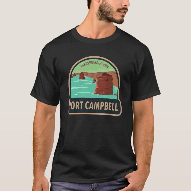 Port Campbell National Park Australia Vintage  T-Shirt (Front)