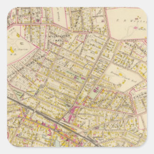 Port Chester, New York Square Sticker