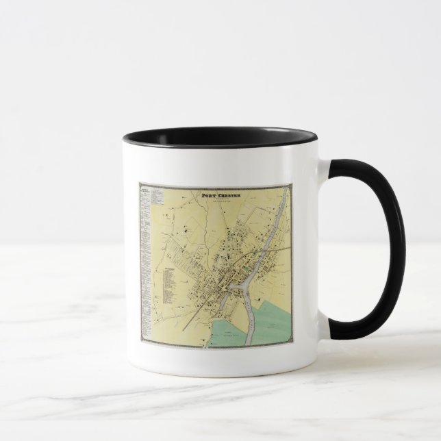 Port Chester, NY Mug (Right)