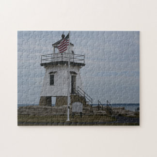 Port Clinton Lighthouse created as a  Jigsaw Puzzle