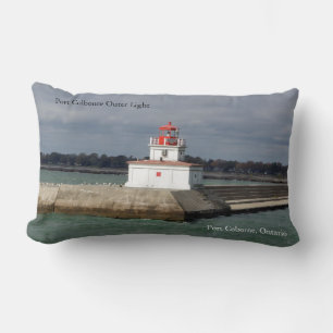 Port Colborne Outer Light lumbar pillow
