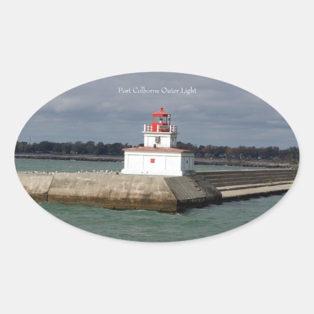 Port Colborne Outer Light sticker (Front)