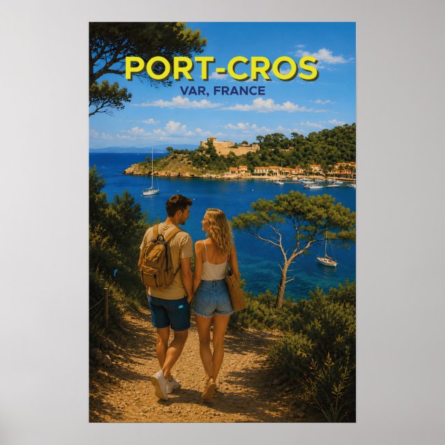 Port-Cros Poster (Front)