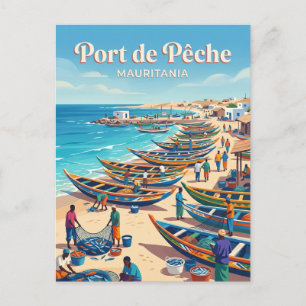 Port de Pêche Mauritania Postcard