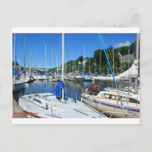 Port de plaisance de Morlaix BRETAGNE FRANCE Postcard
