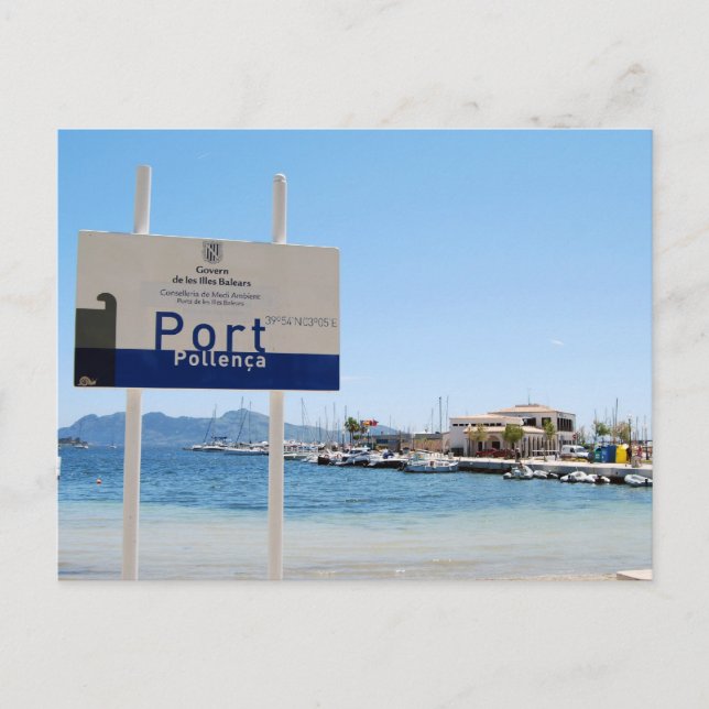 Port de Pollensa Postcard (Front)