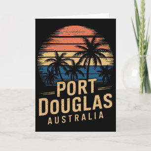 Port Douglas Australia Vacation Souvenirs Family C Card
