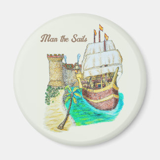 Port Galleon Magnet