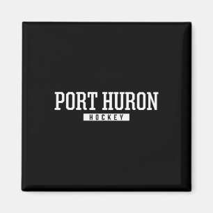 Port Huron High School Hockey Magnet
