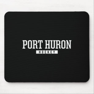 Port Huron High School Hockey  Mouse Pad