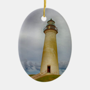 Port Isabel Lighthouse Ceramic Ornament