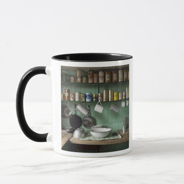 Port Lockroy base in antarctica Mug (Left)