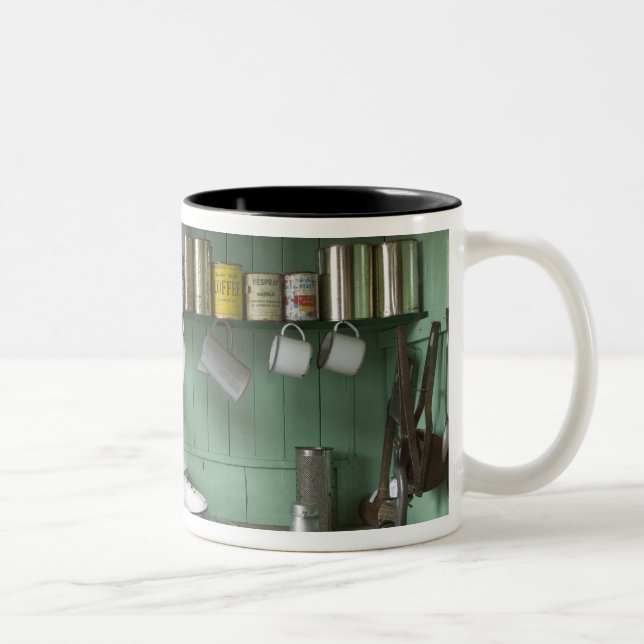 Port Lockroy base in antarctica Two-Tone Coffee Mug (Right)