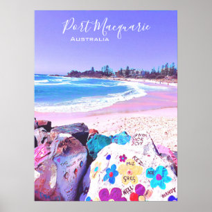 Port Macquarie NSW Australia travel scenery Poster