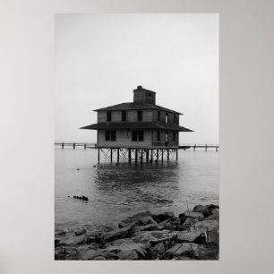 Port Mahon Lighthouse Poster