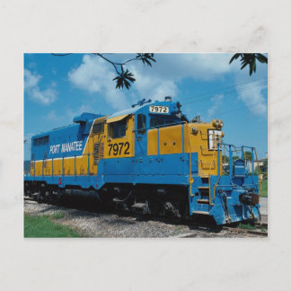 Port Manatee RR, EMD GP-9m Postcard